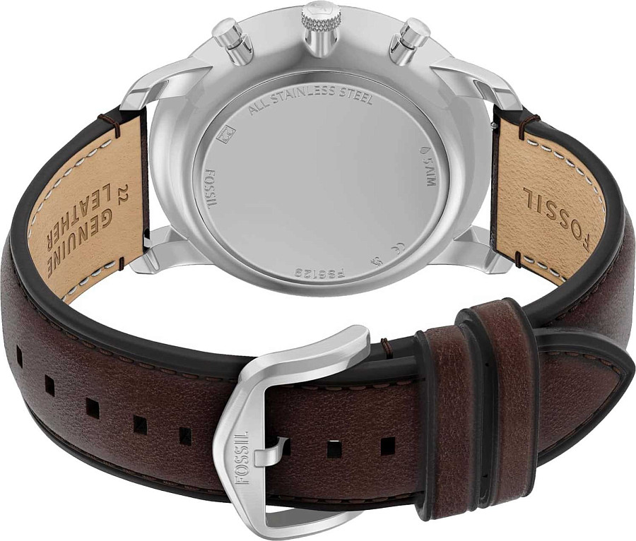 Часы Fossil Neutra FS6129 — мужские, кожаный