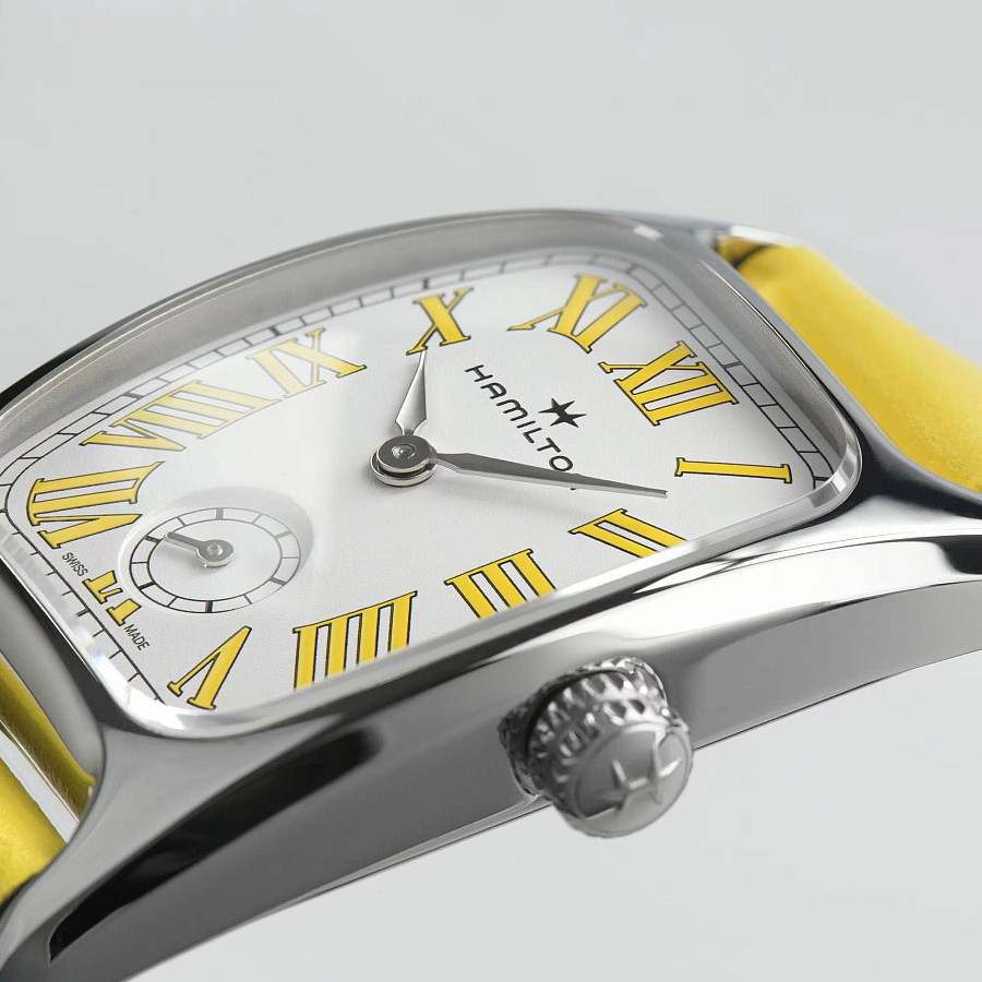 Часы Hamilton American Classic Boulton Small Second Quartz H13321812 — сталь, Швейцария