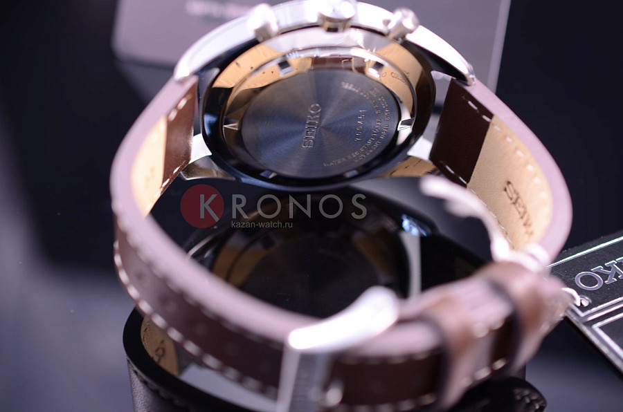 Часы Seiko Conceptual Series Sports SSB275P1 — кожаный, мужские