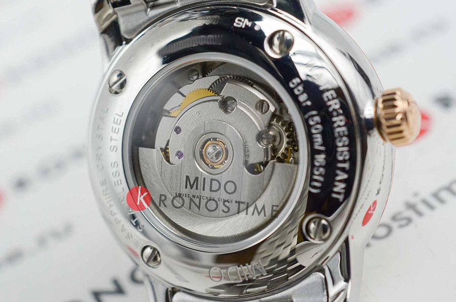 Часы Mido Baroncelli Signature Lady M037.207.21.031.00 — женские, нержавеющая сталь