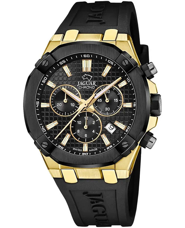 Часы Jaguar Diplomatic Quartz J1014/1 — мужские, черный