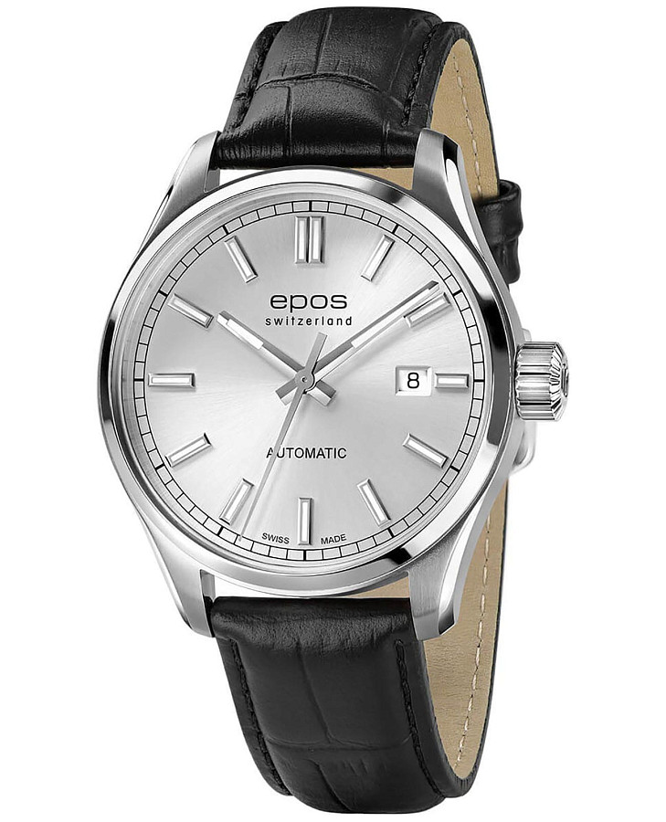 Часы Epos Passion 3501.132.20.18.25 — мужские, серебристый