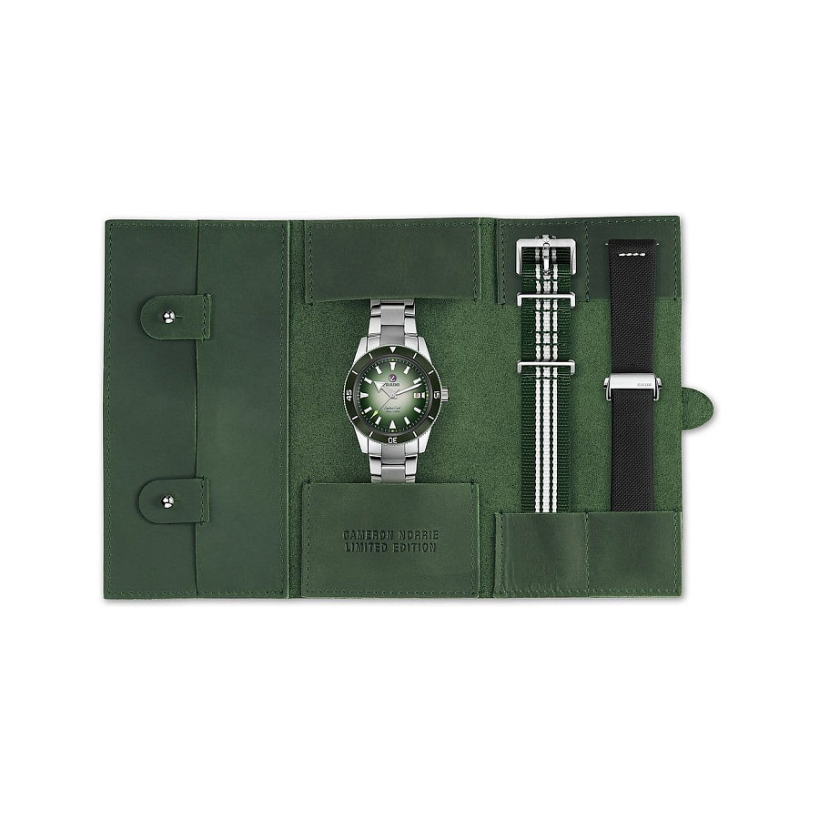 Часы Rado Captain Cook x Cameron Norrie Limited Edition R32149318 — механические, металл сталь керамика