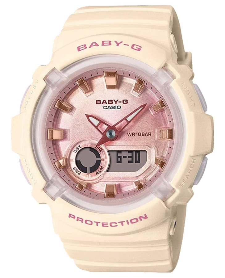 Часы Casio Baby-G BGA-280-4A2 — женские, розовый