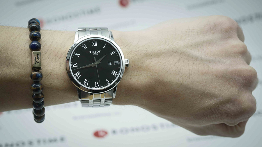 Часы Tissot Classic Dream T129.410.11.053.00 — сталь металл, нержавеющая сталь