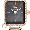 Шведские наручные часы Daniel Wellington Quadro Mini Crystal Zodiac Evergold DW00100752, фото 5
