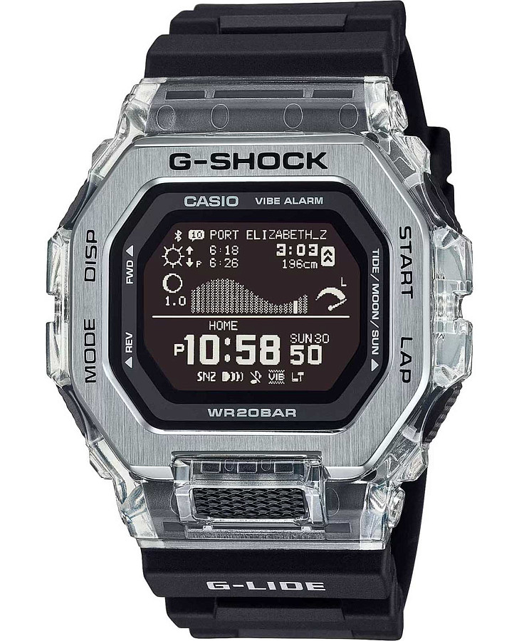 Часы Casio G-SHOCK GBX-100S-1 — мужские, черный
