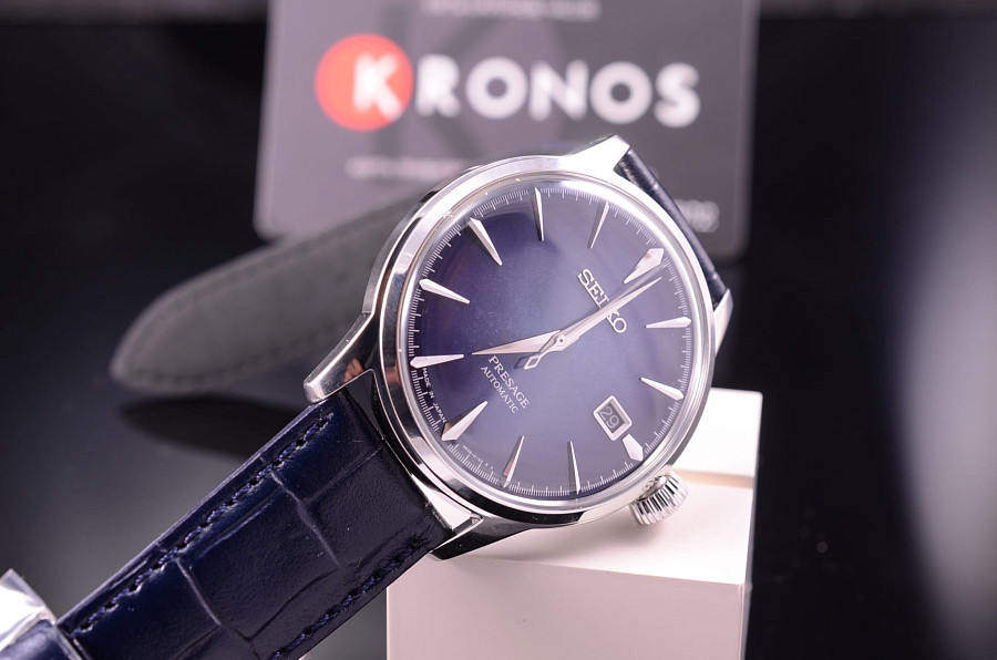 Часы Seiko Presage SRPC01J1 — механические, сталь металл