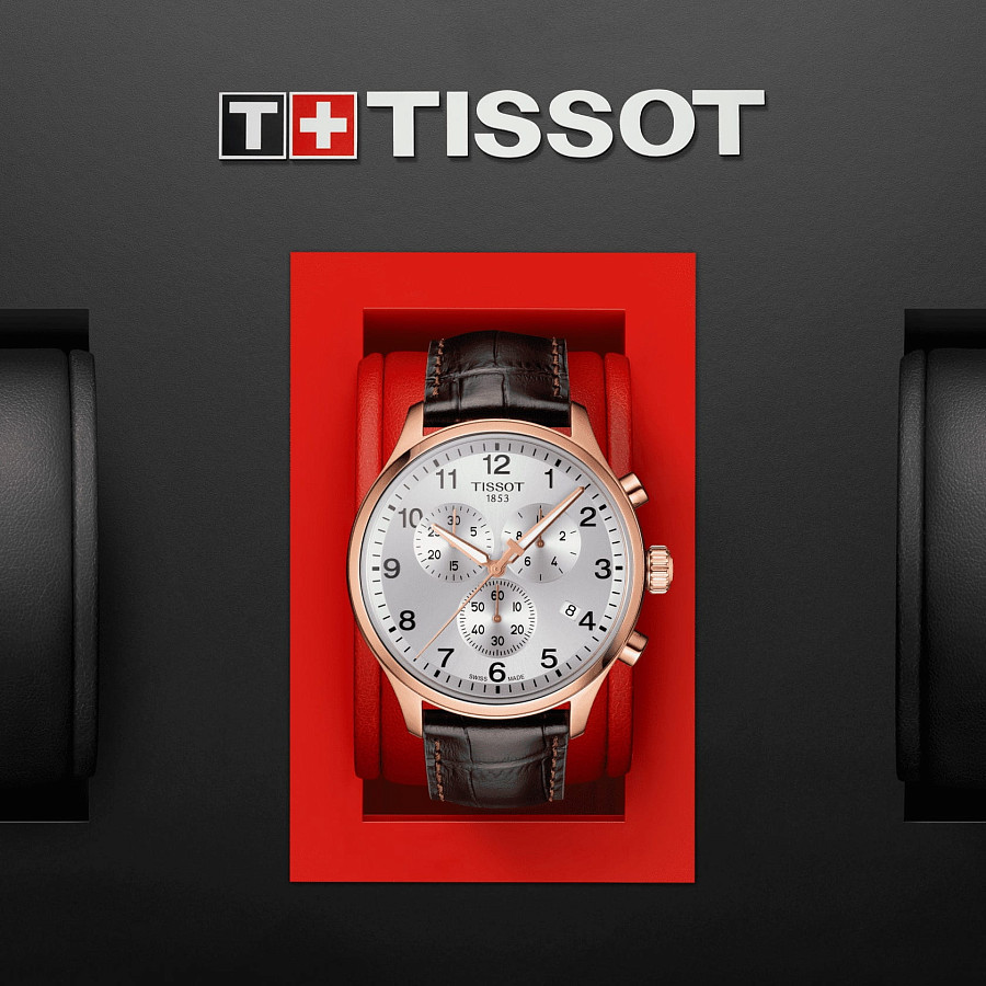 Часы Tissot Chrono XL Classic T116.617.36.037.00 — сталь металл, Швейцария