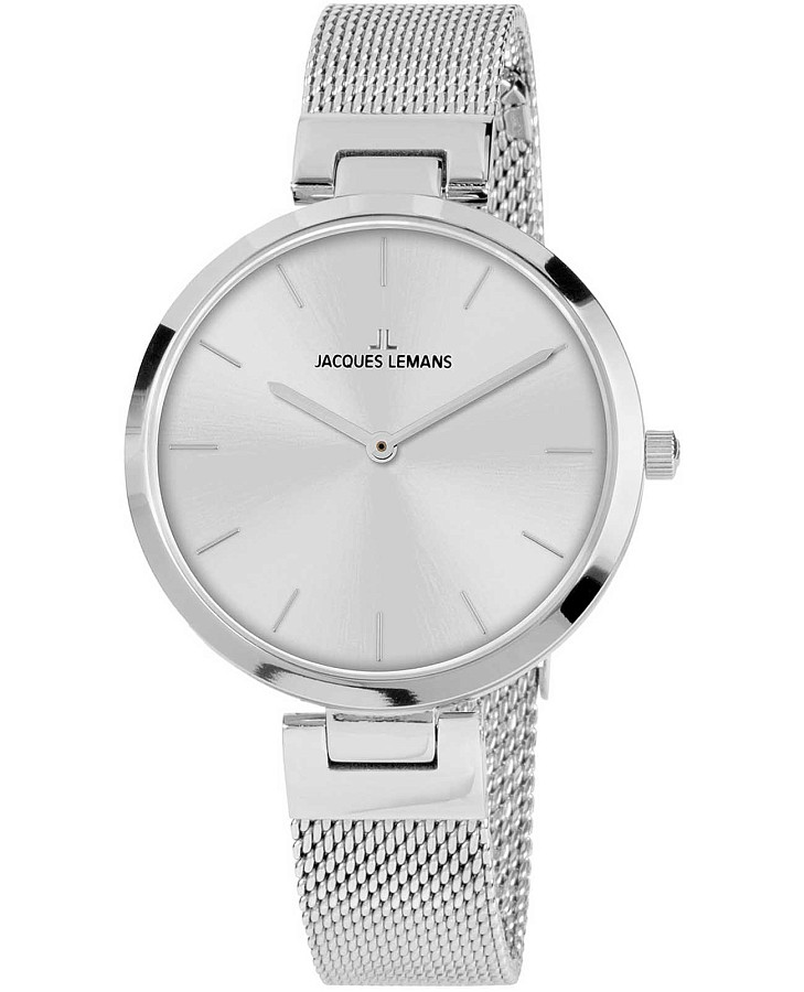 Часы Jacques Lemans Classic 1-2110B — женские, серебристый