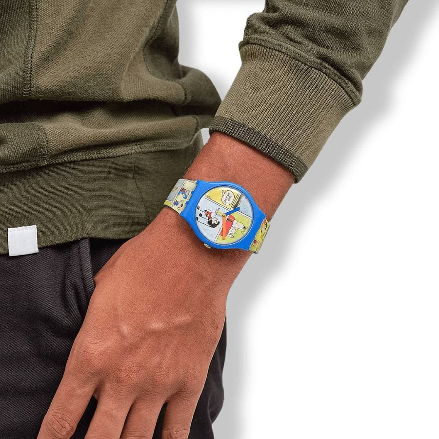 Часы Swatch New Gent Biosourced SO29Z108 — Швейцария, кварцевые