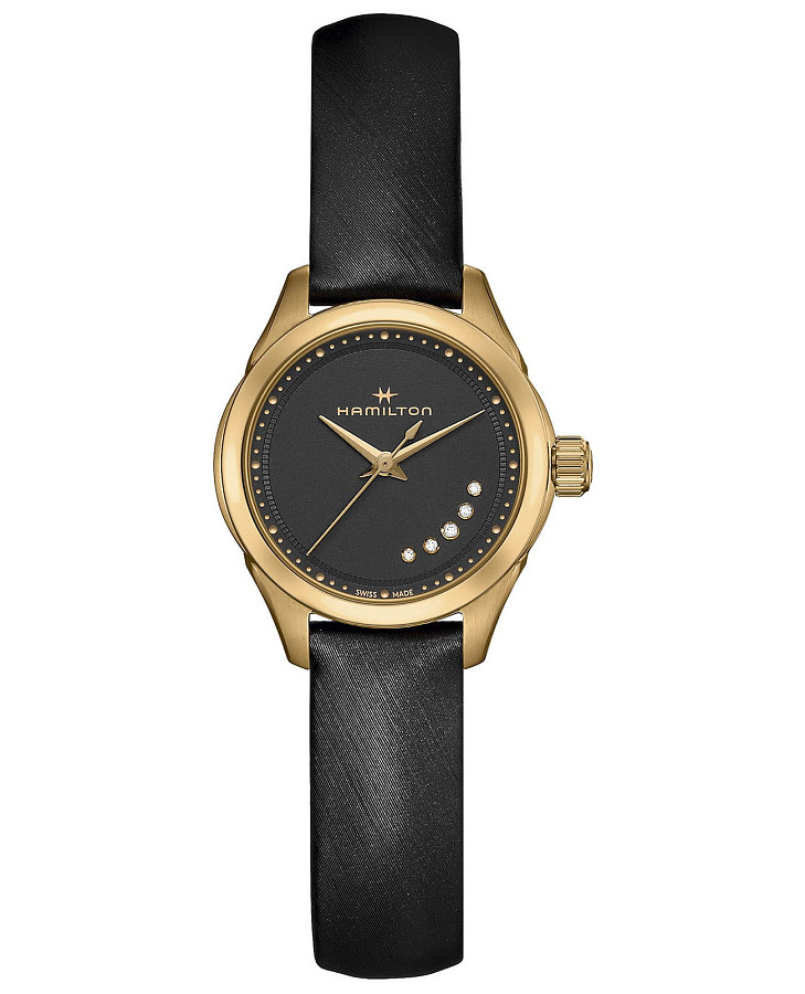 Часы Hamilton Jazzmaster Lady Quartz H32121430 — женские, черный