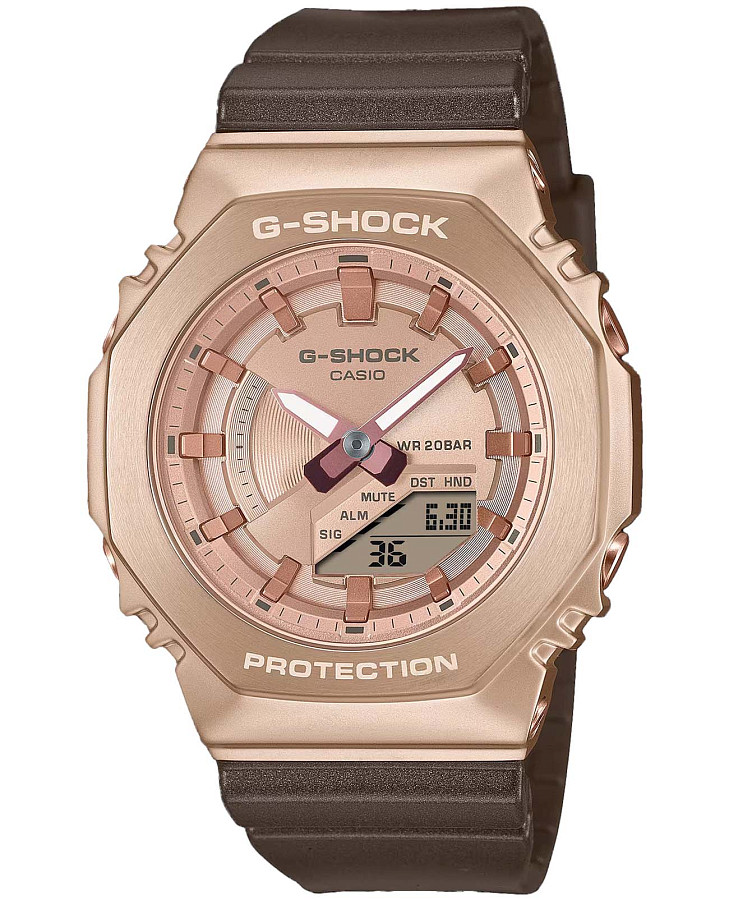 Часы Casio G-Shock GM-S2100CB-5ADR (GM-S2100CB-5A) — женские, розовый