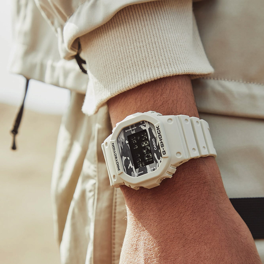 Часы Casio G-Shock Camo Utility DW-5600CA-8DR (DW-5600CA-8ER) — электронные, пластик