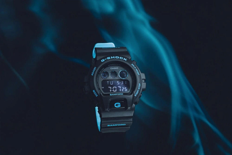 Часы Casio G-Shock DW-6900BWD-1DR — пластик, Япония