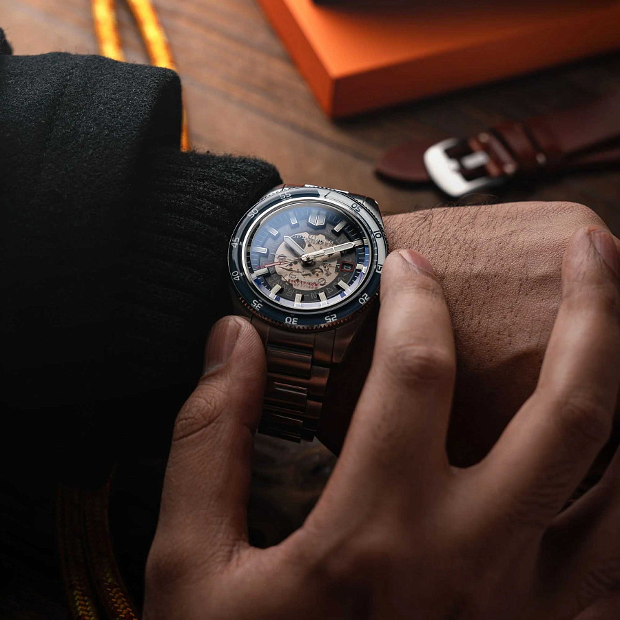 Часы Spinnaker Fleuss SP-5118-22 — металл сталь, Англия