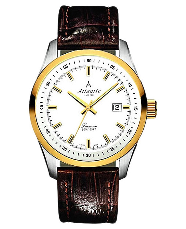 Часы Atlantic Seamove 65351.43.21 — мужские, белый