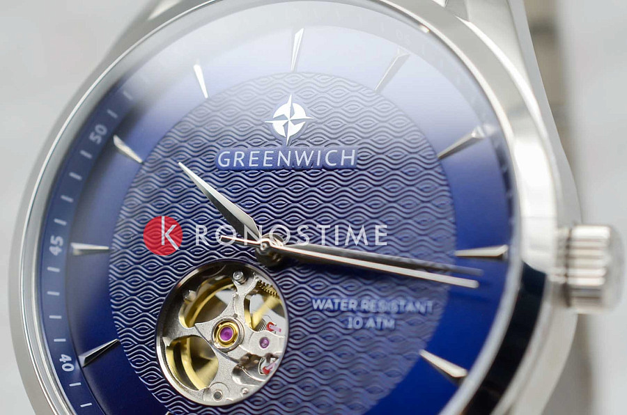 Часы Greenwich GW 075.10.36 — нержавеющая сталь, мужские