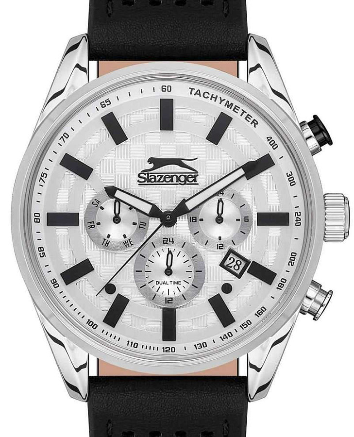 Часы Slazenger SL.09.2096.2.01 — кварцевые, металл суперметалл