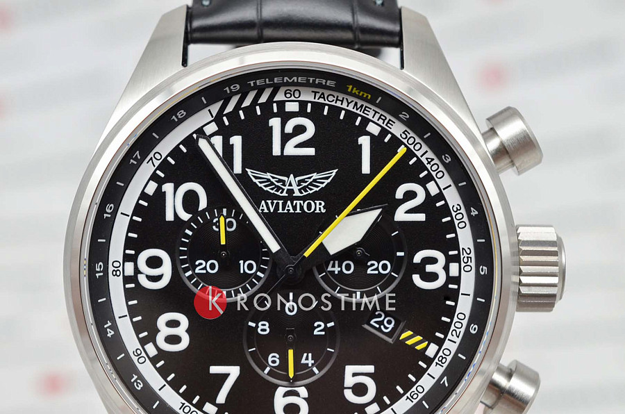 Часы Aviator Airacobra V.2.25.0.169.4 — металл сталь, Швейцария