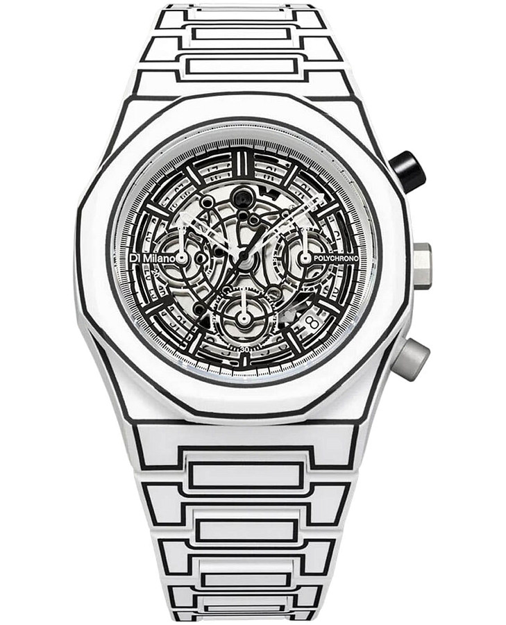 Часы D1 Milano Polychrono PHBJ13 — мужские, белый