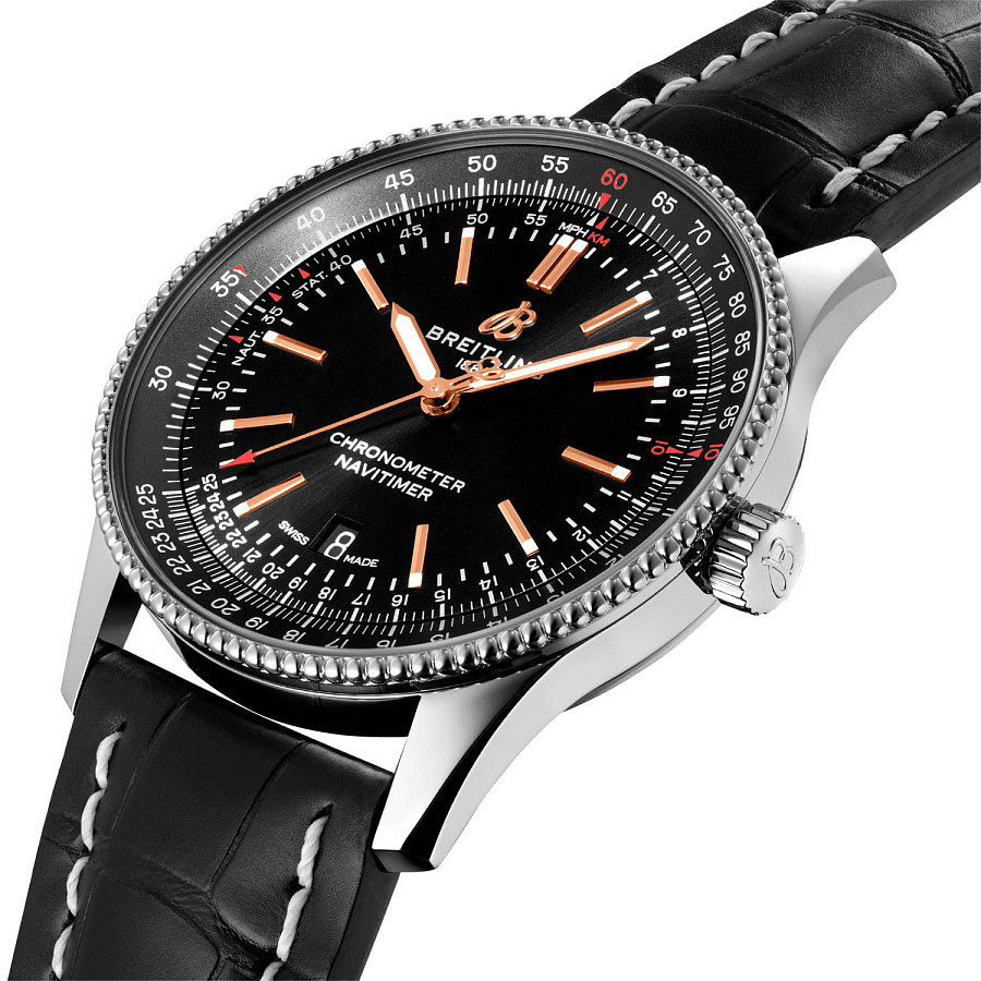 Часы Breitling Navitimer Automatic 41 A17326241B1P1 — механические, сталь металл