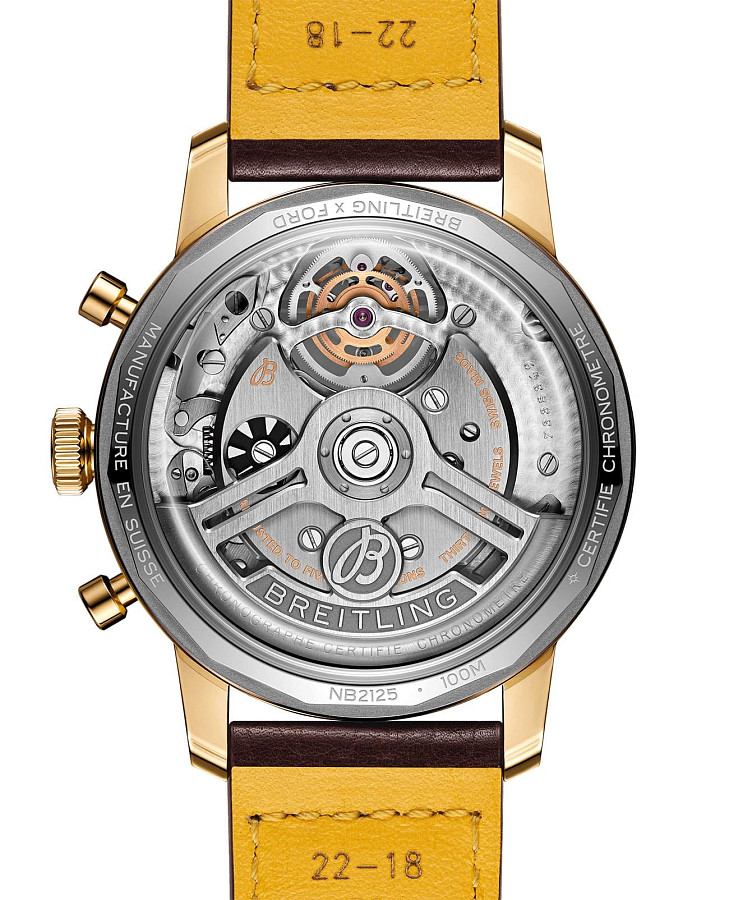 Часы Breitling Top Time B21 Ford Mustang NB21251A1L1X1 — кожаный, мужские