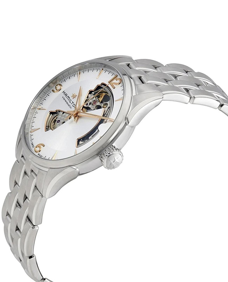 Часы Hamilton Jazzmaster Open Heart Auto H32705151 — механические, сталь
