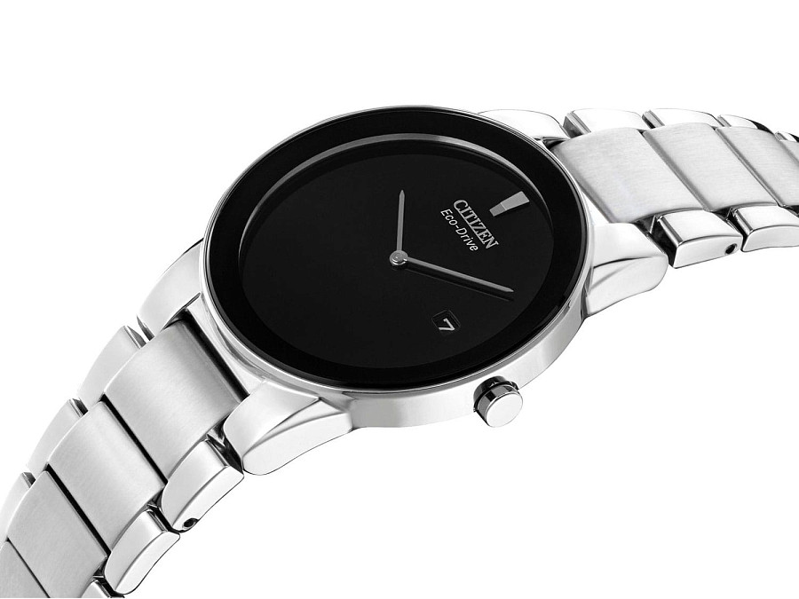 Часы Citizen Eco-Drive Axiom AU1060-51E — кварцевые, сталь металл