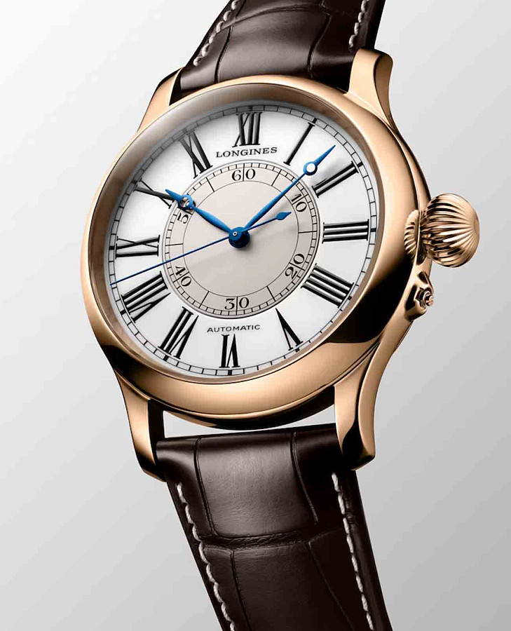 Часы Longines Weems Second-Setting Watch L2.713.8.11.0 — артикул L27138110