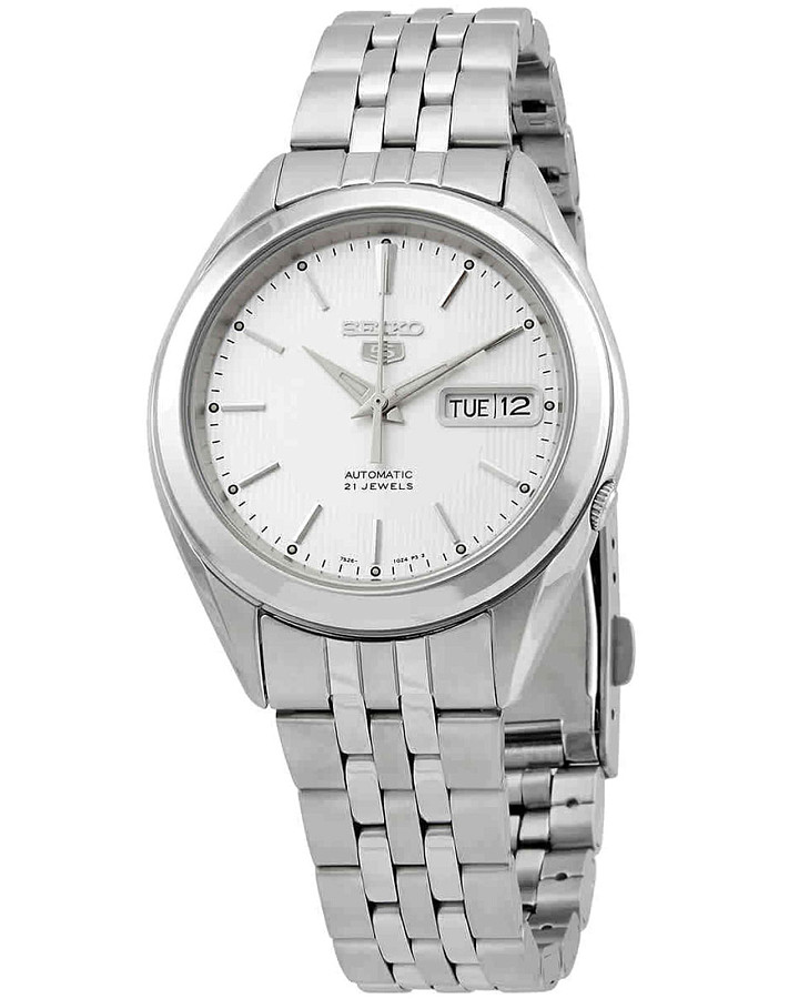 Часы Seiko 5 Regular SNKL15K1 — мужские, белый