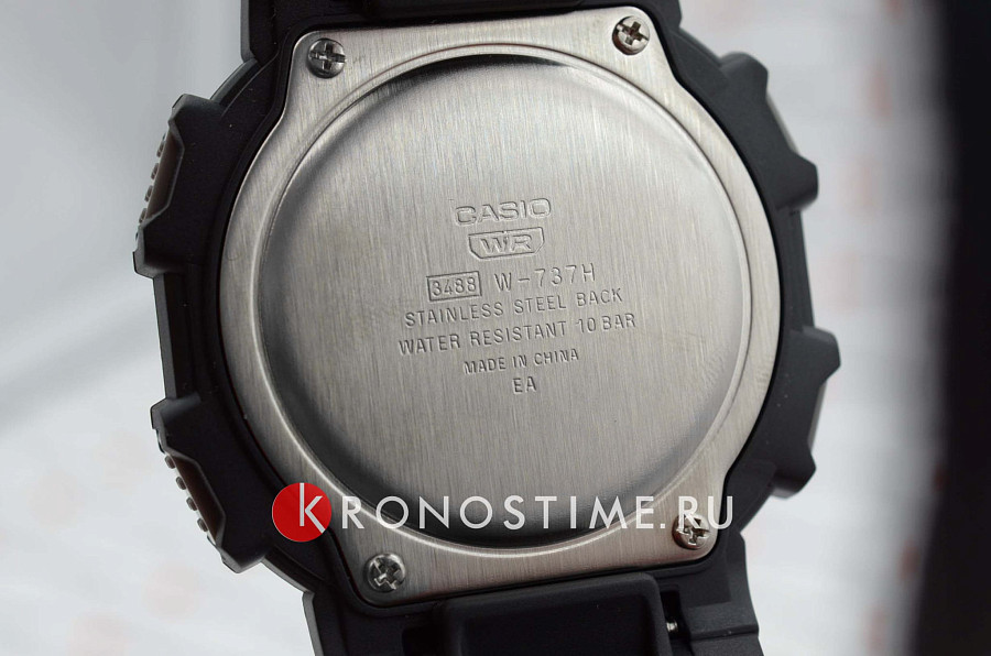 Часы Casio Collection W-737HX-1AVDF (W-737HX-1A) — кварцевые, Япония, мужские