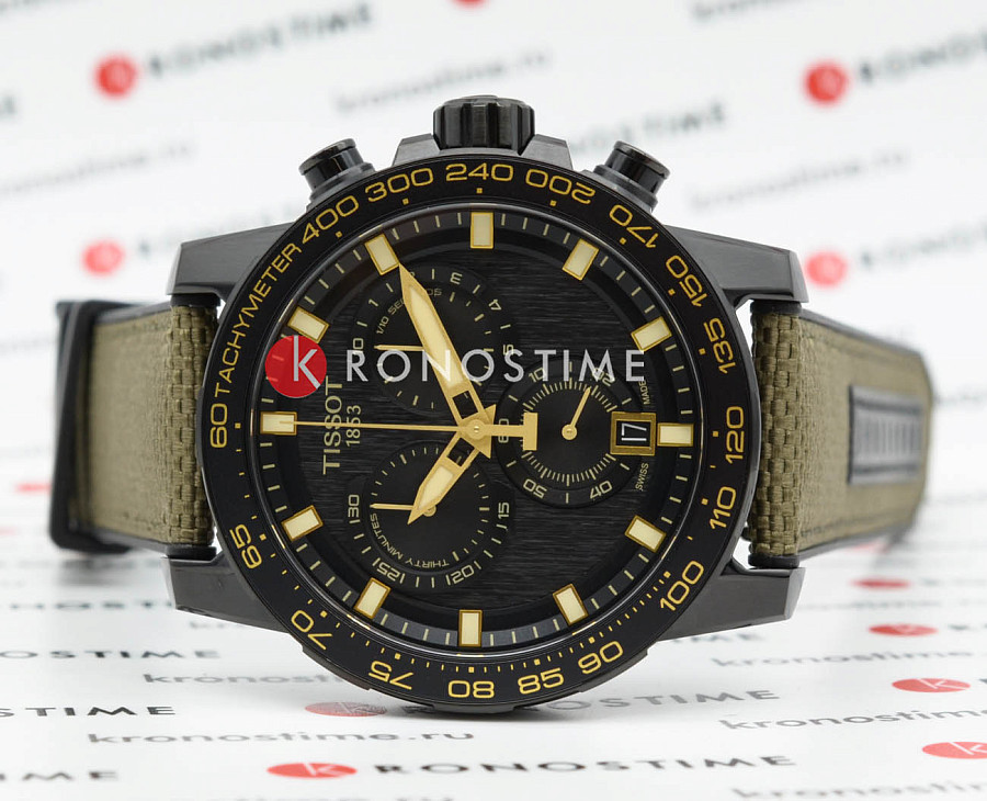 Часы Tissot SuperSport Chrono T125.617.37.051.01 — кварцевые, сталь металл
