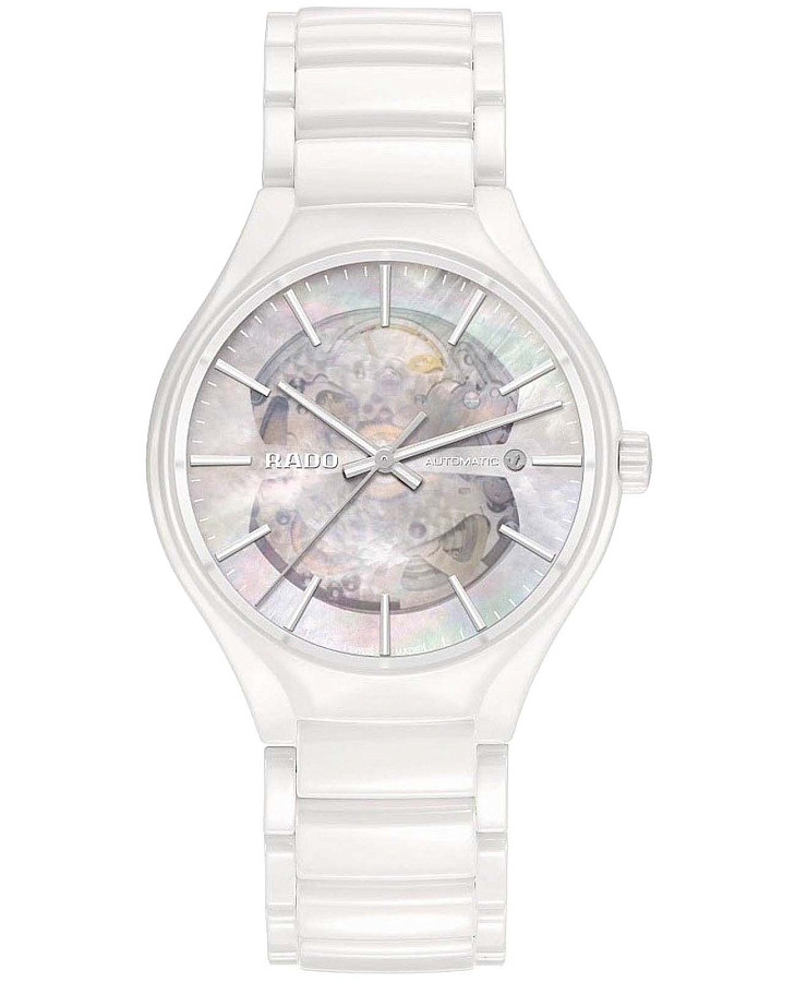 Часы Rado True Round Open Heart R27106902 — мужские, перламутровый