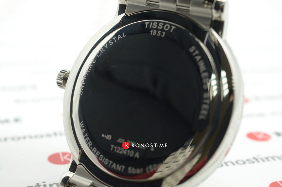Часы Tissot Carson Premium T122.410.11.053.00 — черный, сталь металл