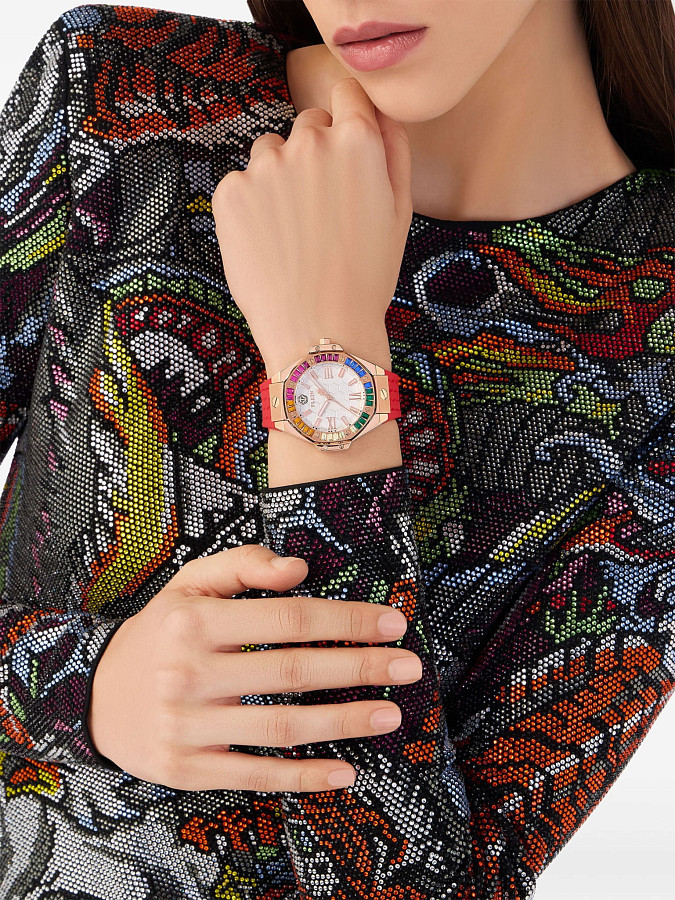 Часы Philipp Plein Lady Royal PWBDA0524 — кварцевые, сталь металл