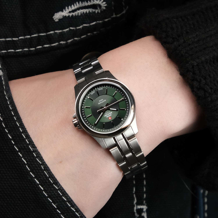 Часы Swiss Military by Chrono Сверхточные SM30201.31 — Швейцария, кварцевые