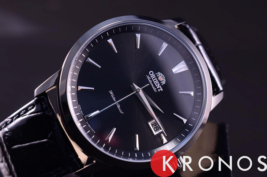 Часы Orient ER27001B (FER27001B) — металл сталь, Япония