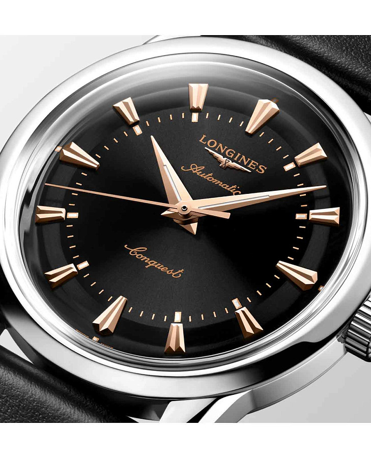Часы Longines Heritage Classic L1.649.4.52.2 — механические, сталь металл