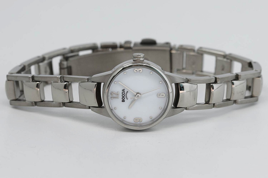 Часы Boccia Titanium 3277-01 — титан, Германия