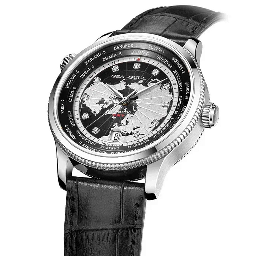 Часы Seagull 819.95.7080V — металл сталь, Китай