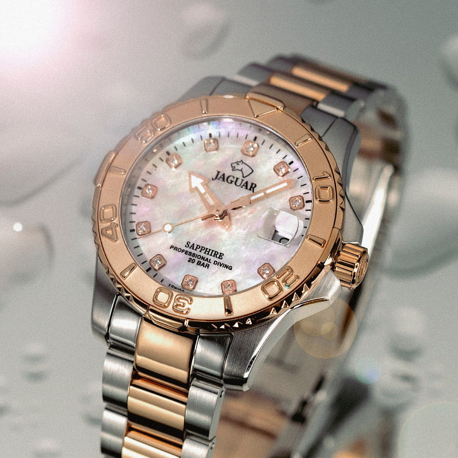 Часы Jaguar Couple Diver J871/5 — Швейцария, кварцевые