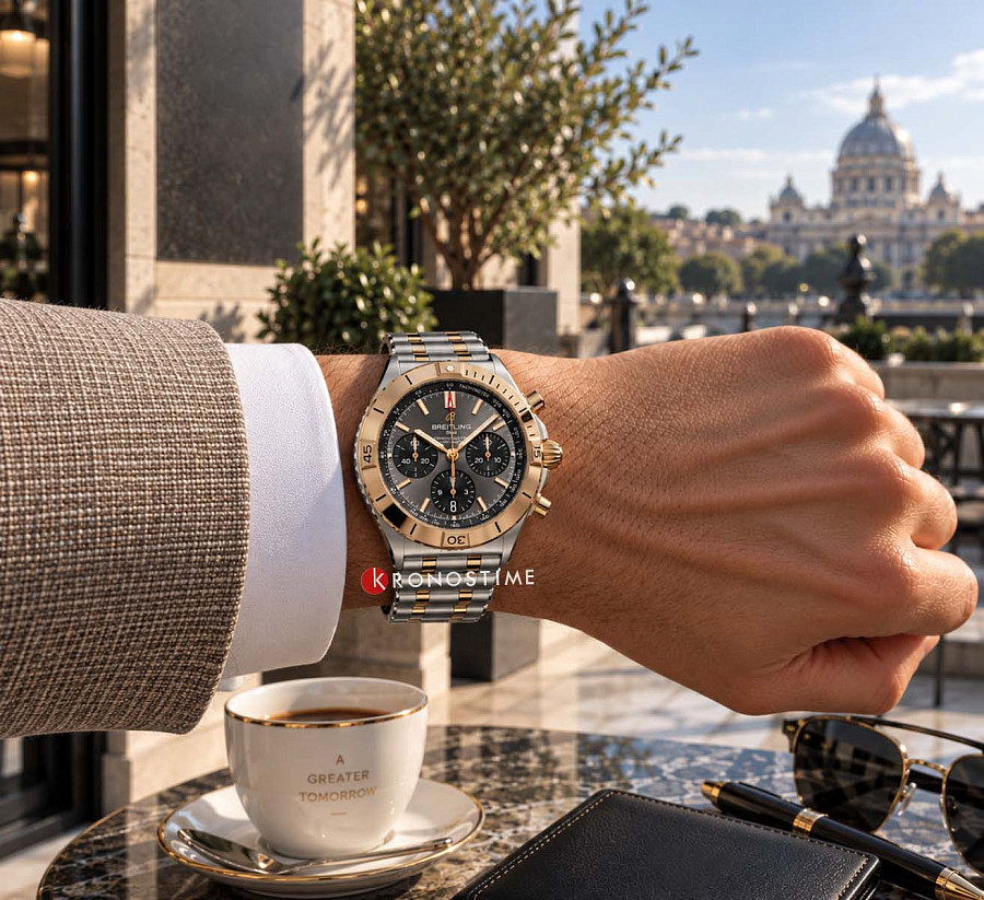 Часы Breitling Chronomat B01 Chronograph 42 UB0158101B1U1 — Швейцария, механические