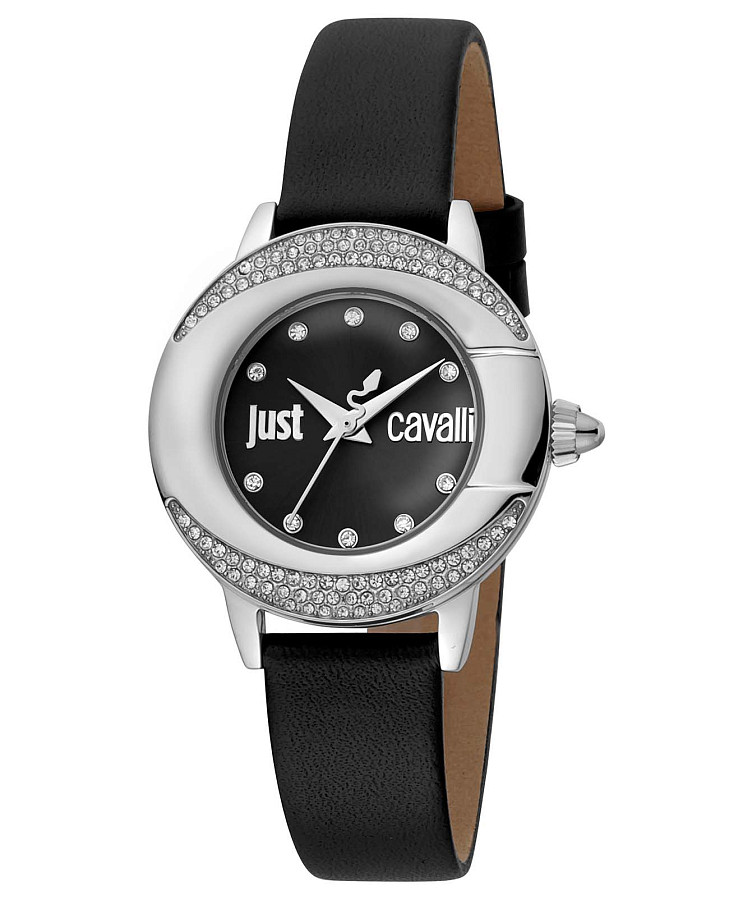 Часы Just Cavalli animalier JC1L150L0015 — женские, черный