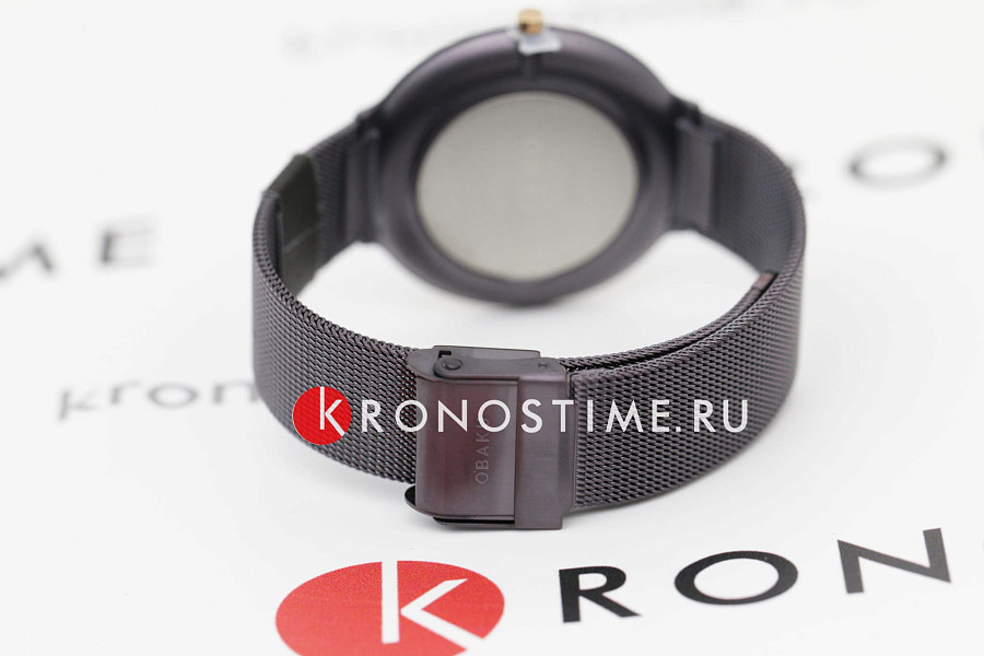 Часы Obaku Mesh V269LXXNMN — сталь с ip покрытием, женские