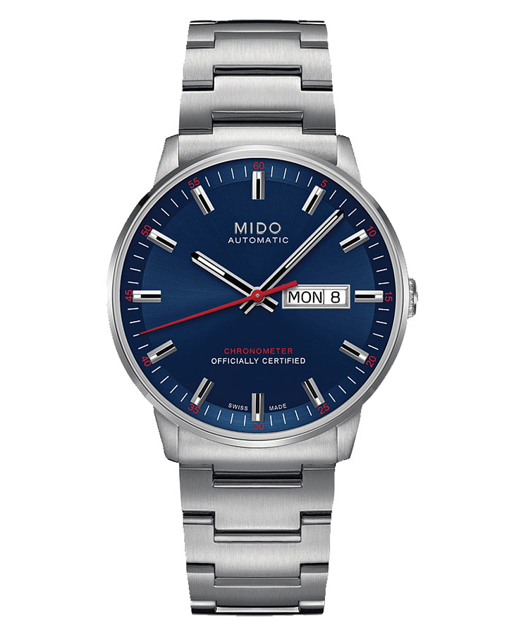 Часы Mido Commander Chronometer M021.431.11.041.00 — мужские, синий