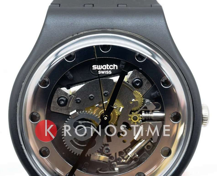 Часы Swatch New Gent Biosourced SO29B109 — пластик, Швейцария