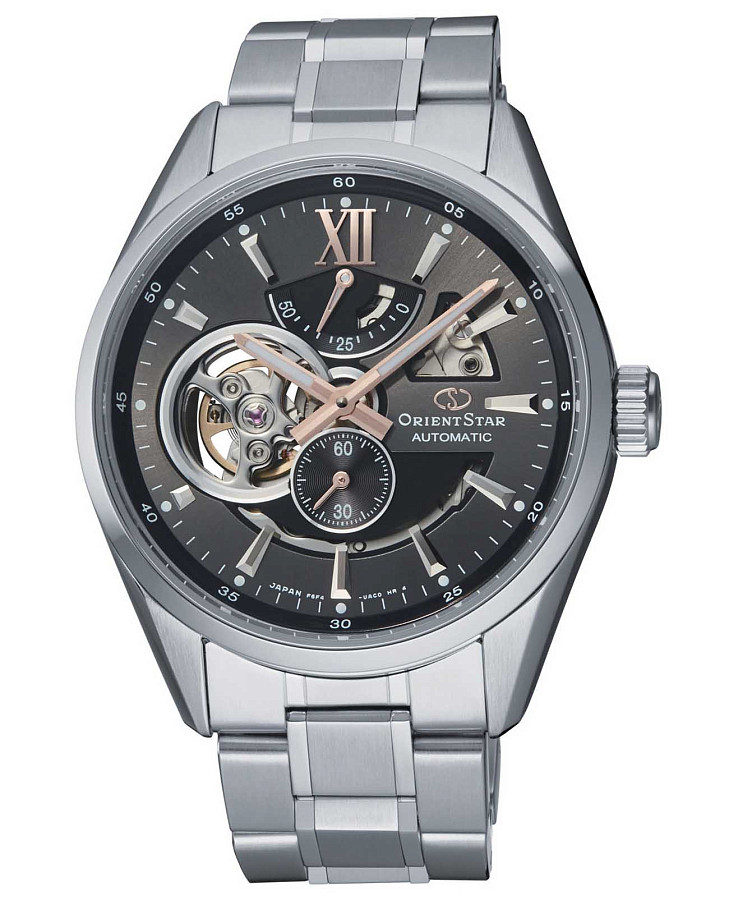 Часы Orient Star RE-AV0004N (RE-AV0005N) — мужские, серый