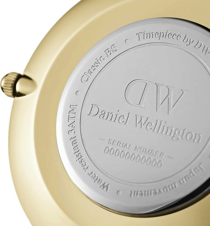 Часы Daniel Wellington Petite Evergold DW00100346 — металл сталь, Швеция