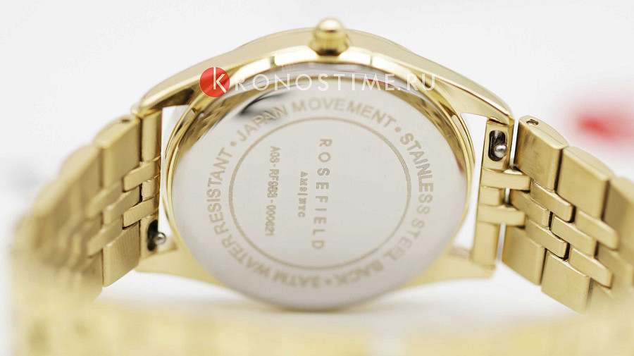 Часы Rosefield The Ace ACSG-A03 — металл сталь, сталь c pvd покрытием